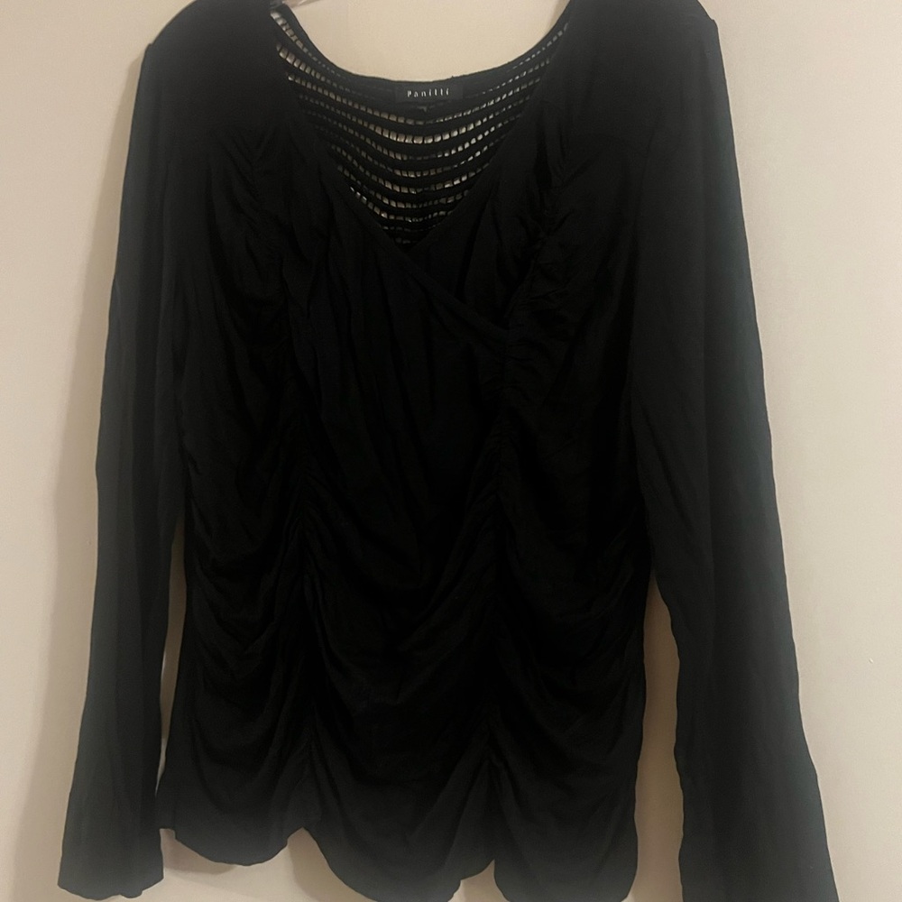Black Long Sleeve Top